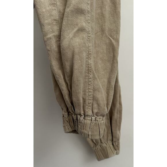 Womens Urban Outfitters Beige Cargo loose Jogger Pants with drawstring Size XS - Picture 6 of 10